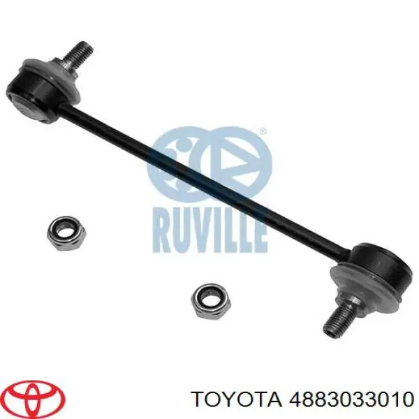 Compre 4883033010 Toyota Montante de estabilizador traseiro