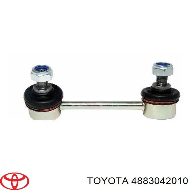 Compre 4883042010 Toyota Montante direito de estabilizador traseiro