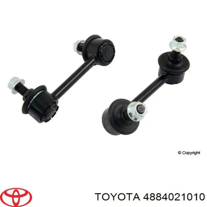 4884021010 Toyota Montante esquerdo de estabilizador traseiro