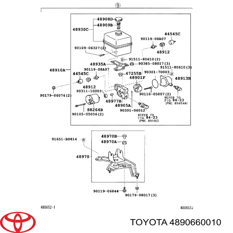 Barra traseira de sensor do nível de posição de carroçaria Toyota 4890660010 preço, a partir de 61,91 USD