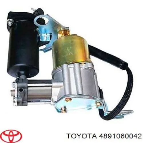 4891060042 Toyota Compressor de bombeio pneumático (de amortecedores)