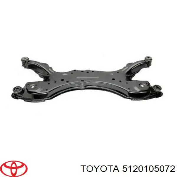 5120105072 Toyota Viga de suspensão dianteira (plataforma veicular)