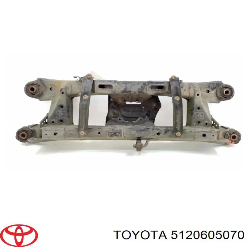 5120605070 Toyota Viga de suspensão traseira (plataforma veicular)