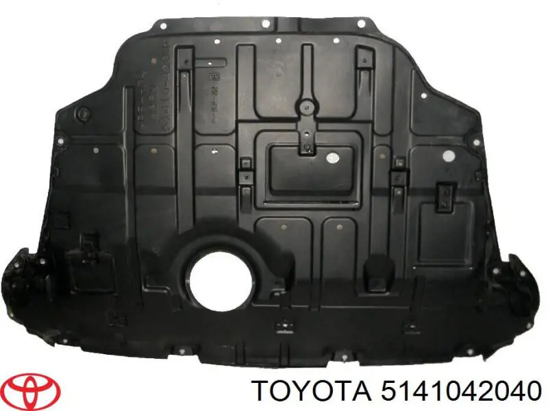 Compre 5141042040 Toyota Proteção de motor, de panela (da seção de motor)