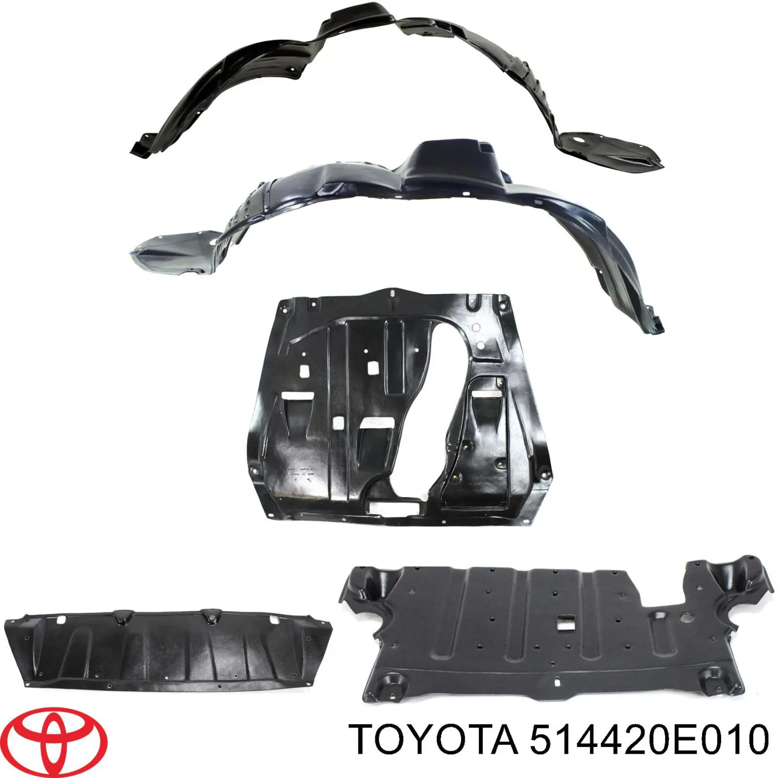 Compre 5144248021 Toyota Proteção de motor traseiro