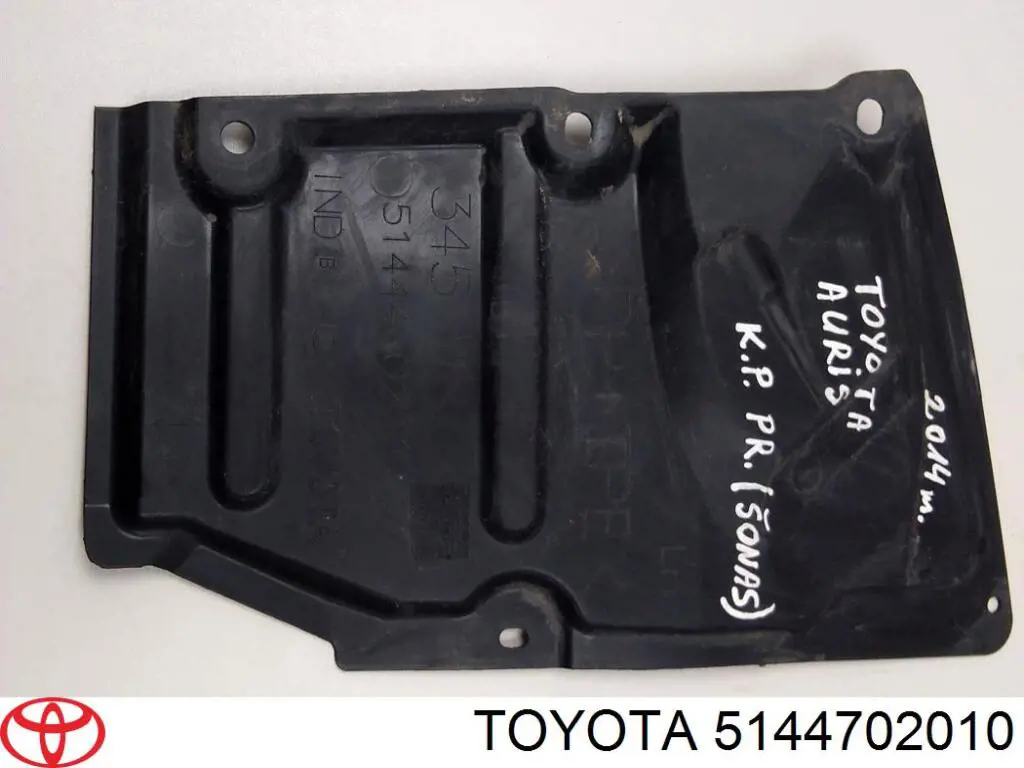 5144702010 Toyota Proteção de motor traseiro