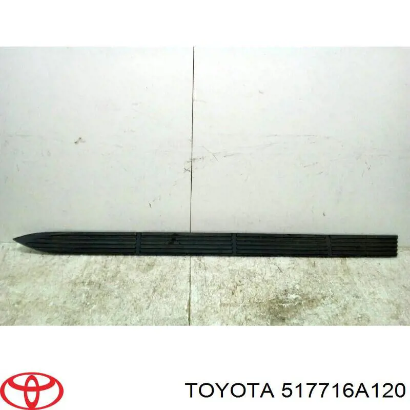 517716A120 Toyota Placa sobreposta de estribo