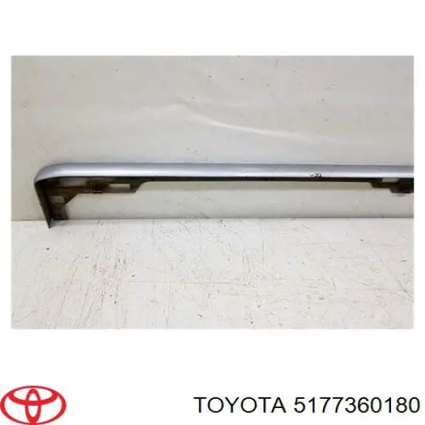 Placa sobreposta de estribo Toyota 5177360180 preço, a partir de 246,24 USD