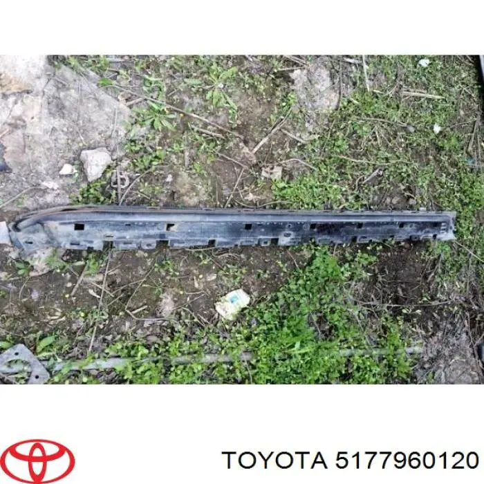 5177960120 Toyota Placa sobreposta de estribo