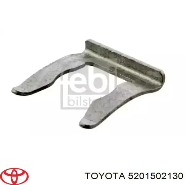 5201502130 Toyota Consola de reforçador do pára-choque traseiro