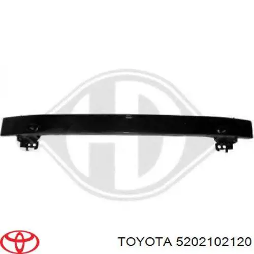 5202102120 Toyota Reforçador do pára-choque dianteiro