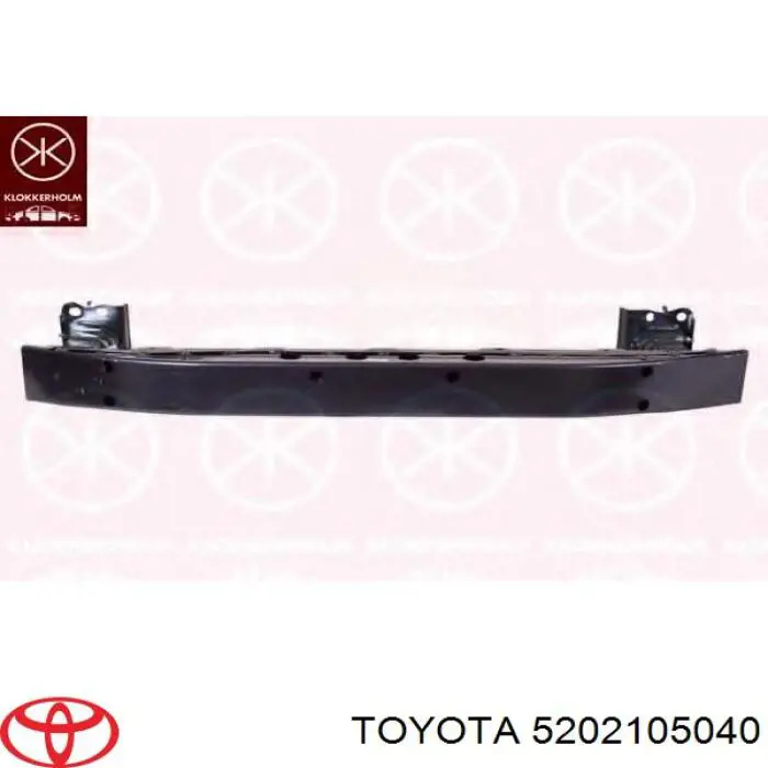 5202105040 Toyota Reforçador do pára-choque dianteiro