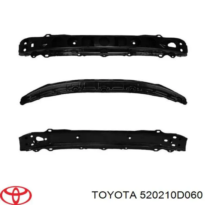 Reforçador do pára-choque dianteiro Toyota 520210D060 preço, a partir de 61,68 USD