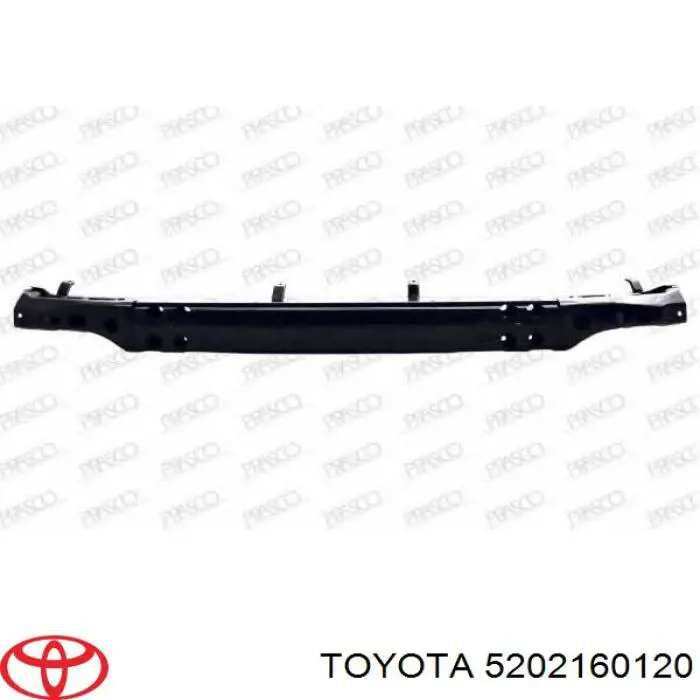5202160120 Toyota Reforçador do pára-choque dianteiro