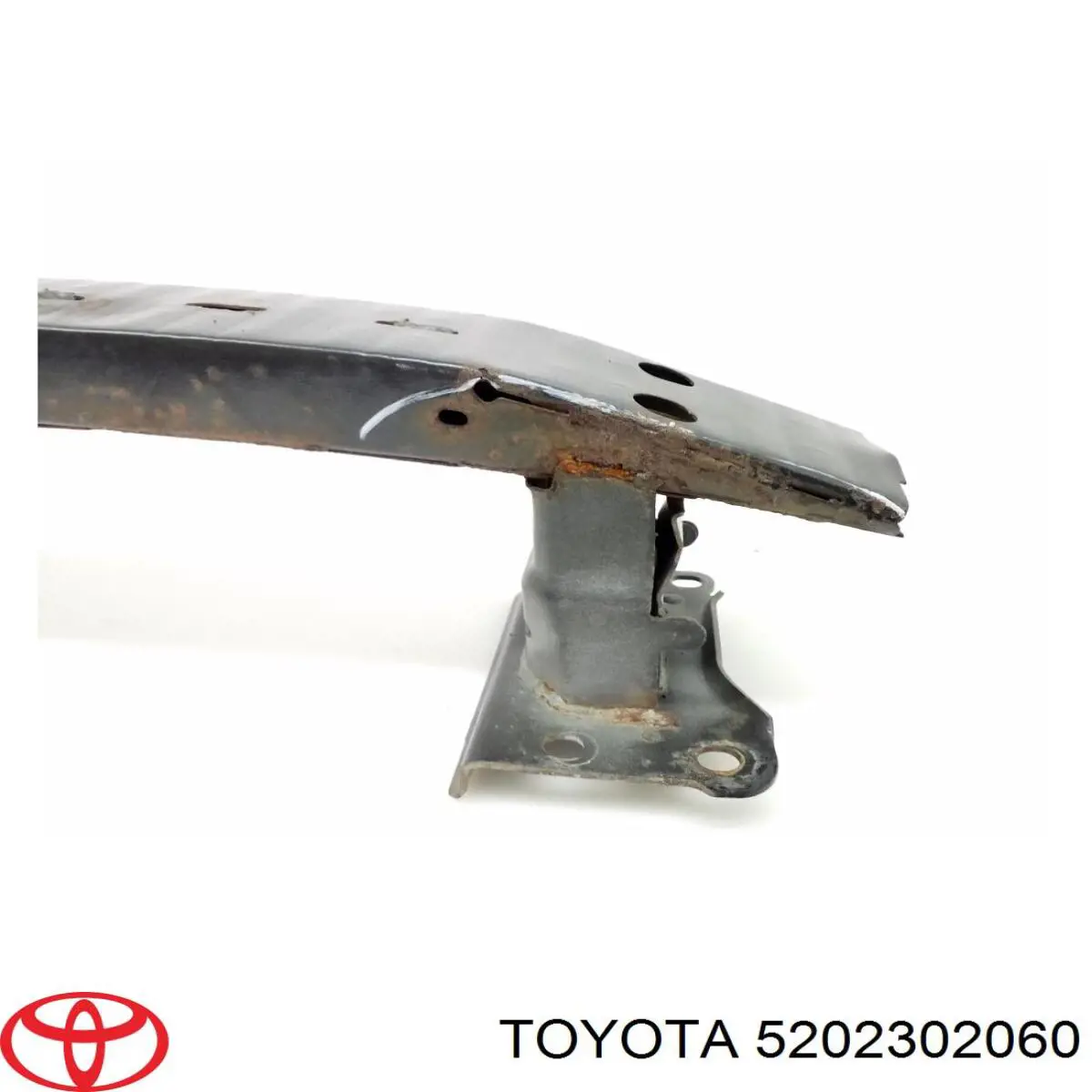 5202302060 Toyota Reforçador do pára-choque traseiro