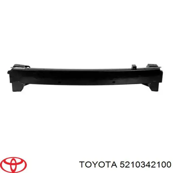 5210342100 Toyota Consola de reforçador do pára-choque dianteiro