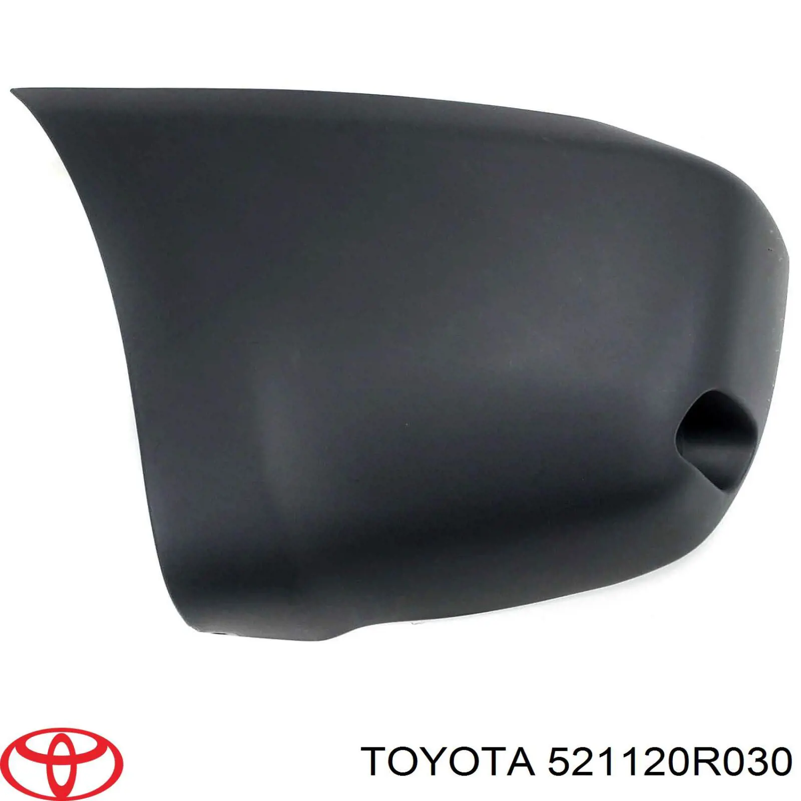 Placa sobreposta direita do pára-choque dianteiro Toyota 521120R050 preço, a partir de 18,15 USD