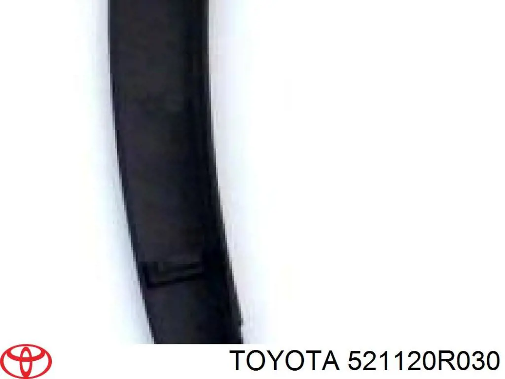 Placa sobreposta direita do pára-choque dianteiro Toyota 521120R030 preço, a partir de 21,95 USD
