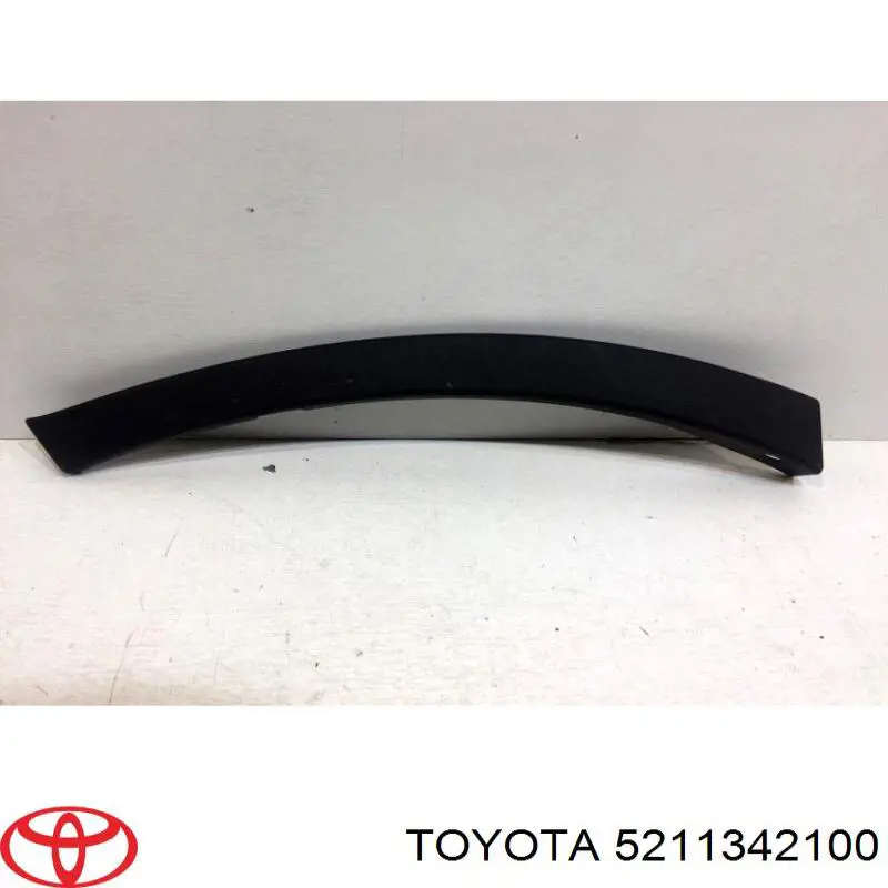 5211342100 Toyota Placa sobreposta esquerda do pára-choque dianteiro
