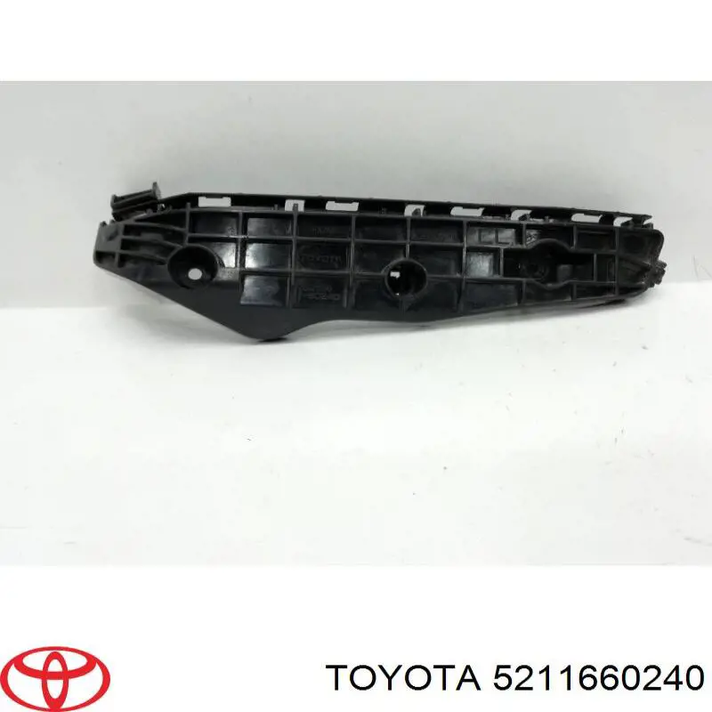 5211660240 Toyota Consola externa esquerda do pára-choque dianteiro