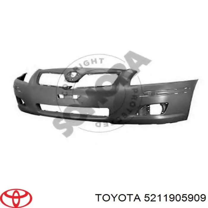 5211905909 Toyota Pára-choque dianteiro