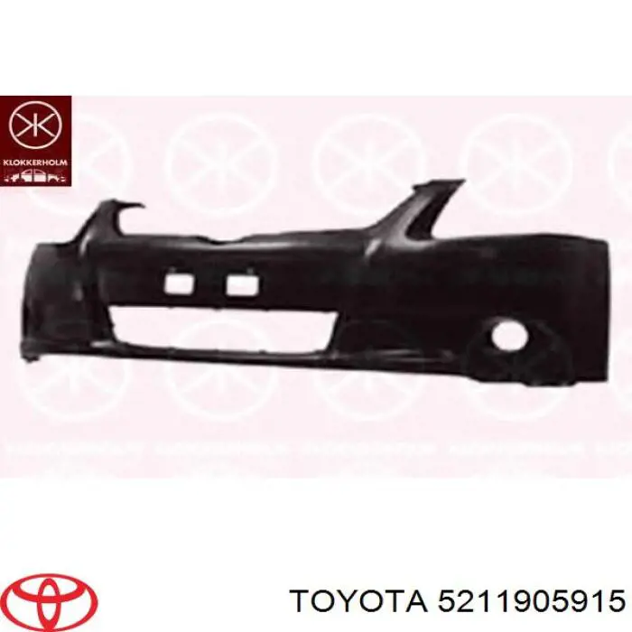 Pára-choque dianteiro Toyota 5211905915 preço, a partir de 231,56 USD