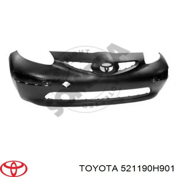 Pára-choque dianteiro Toyota 521190H901 preço, a partir de 102,72 USD
