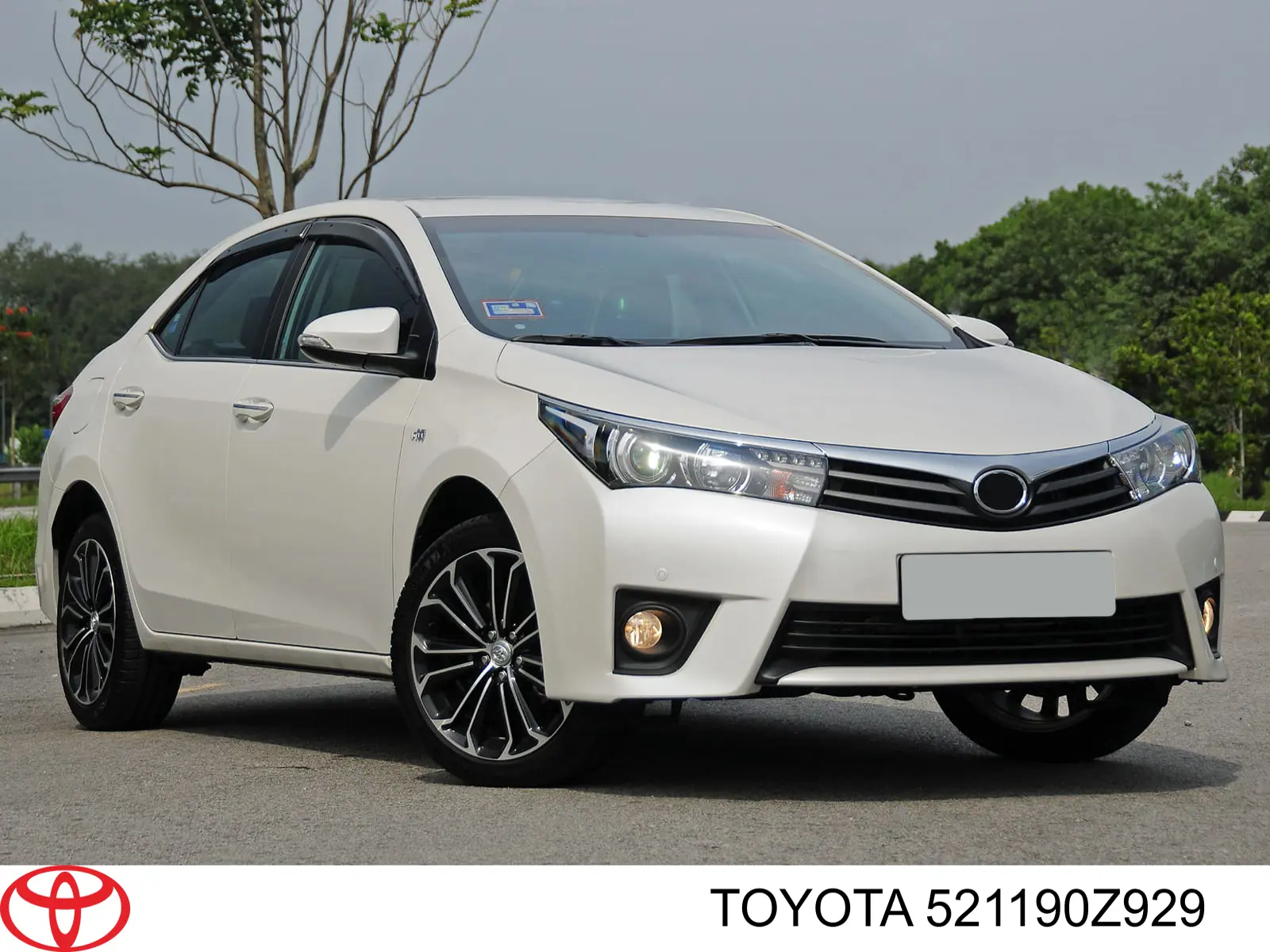 Compre 521190Z929 Toyota Pára-choque dianteiro