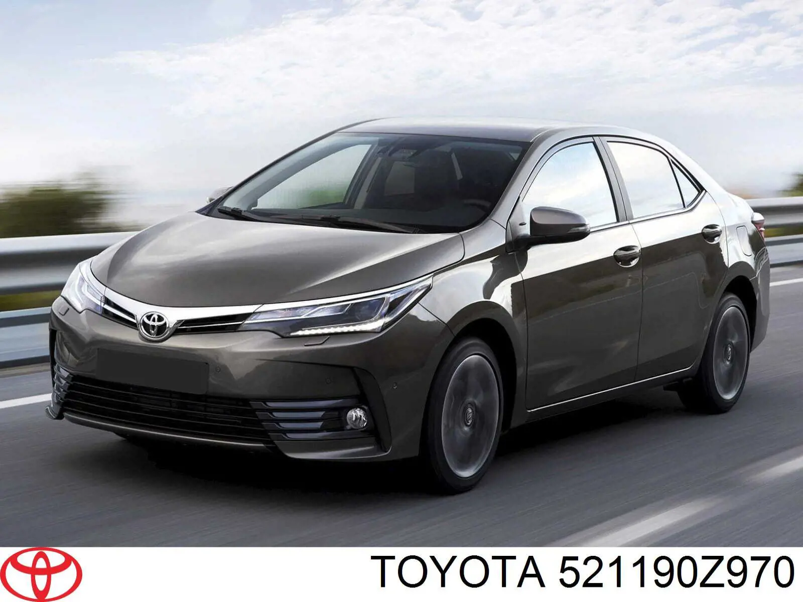 521190Z970 Toyota Pára-choque dianteiro