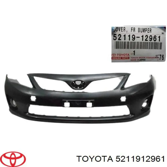 Pára-choque dianteiro Toyota 5211912961 preço, a partir de 112,28 USD