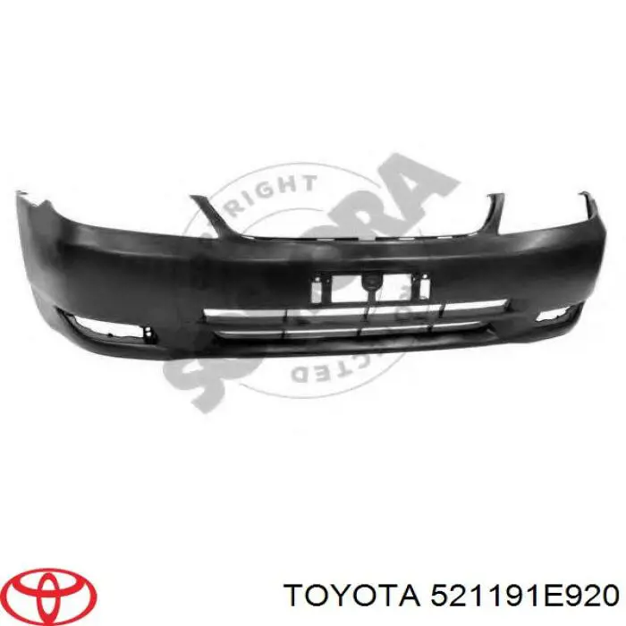 Compre 521191E920 Toyota Pára-choque dianteiro