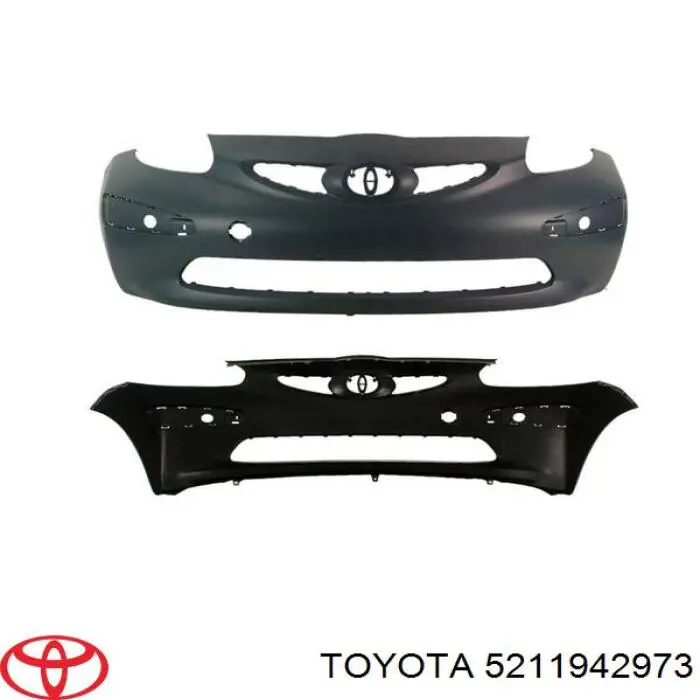 5211942973 Toyota Pára-choque dianteiro