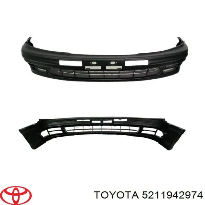 Pára-choque dianteiro 5211942974 Toyota