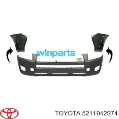 Compre 5211942974 Toyota Pára-choque dianteiro