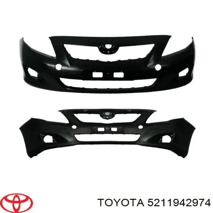 Pára-choque dianteiro Toyota 5211942974 preço, a partir de 119,80 USD