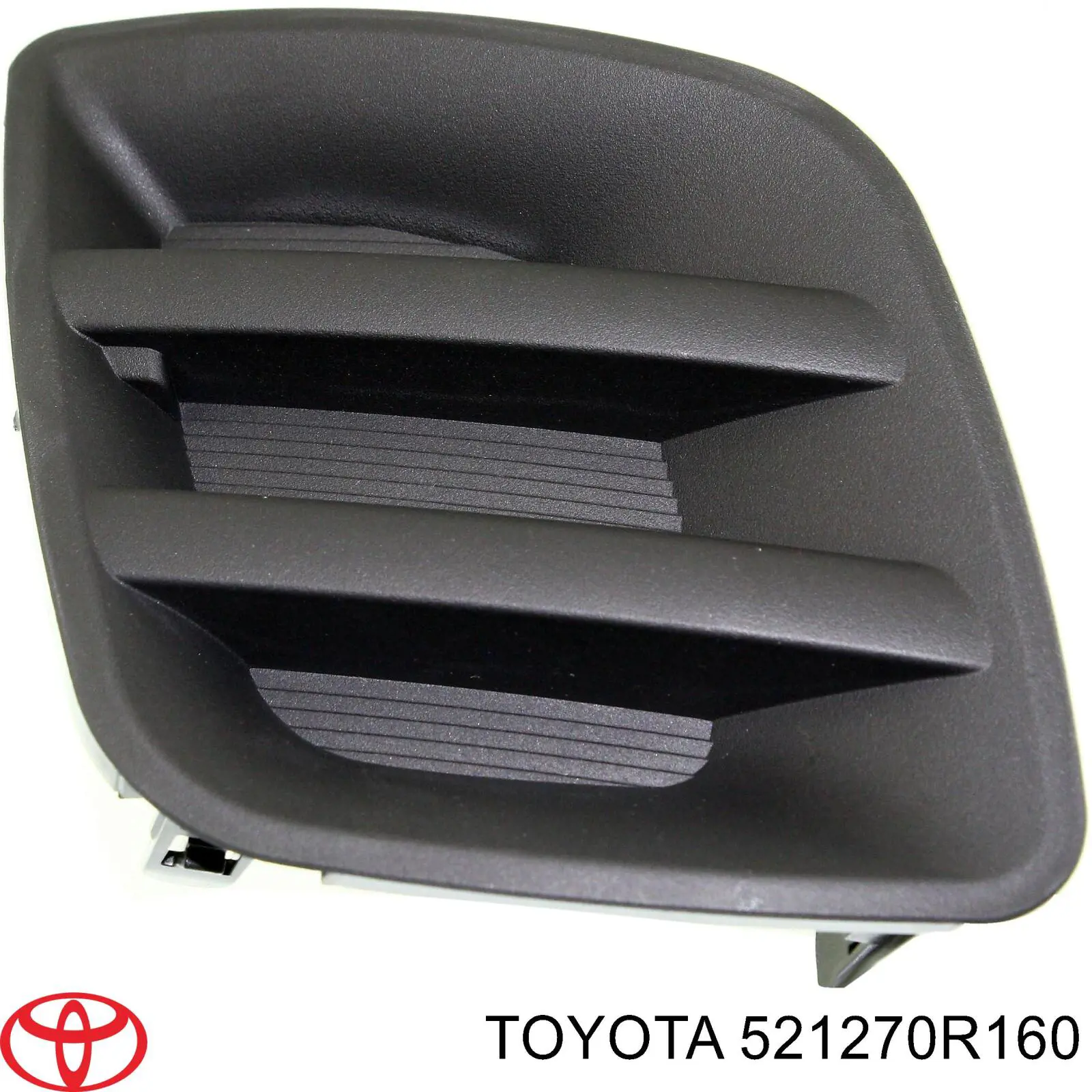 Tampão (grelha) das luzes de nevoeiro do pára-choque dianteiro esquerdo Toyota 521270R160 preço, a partir de 17,87 USD