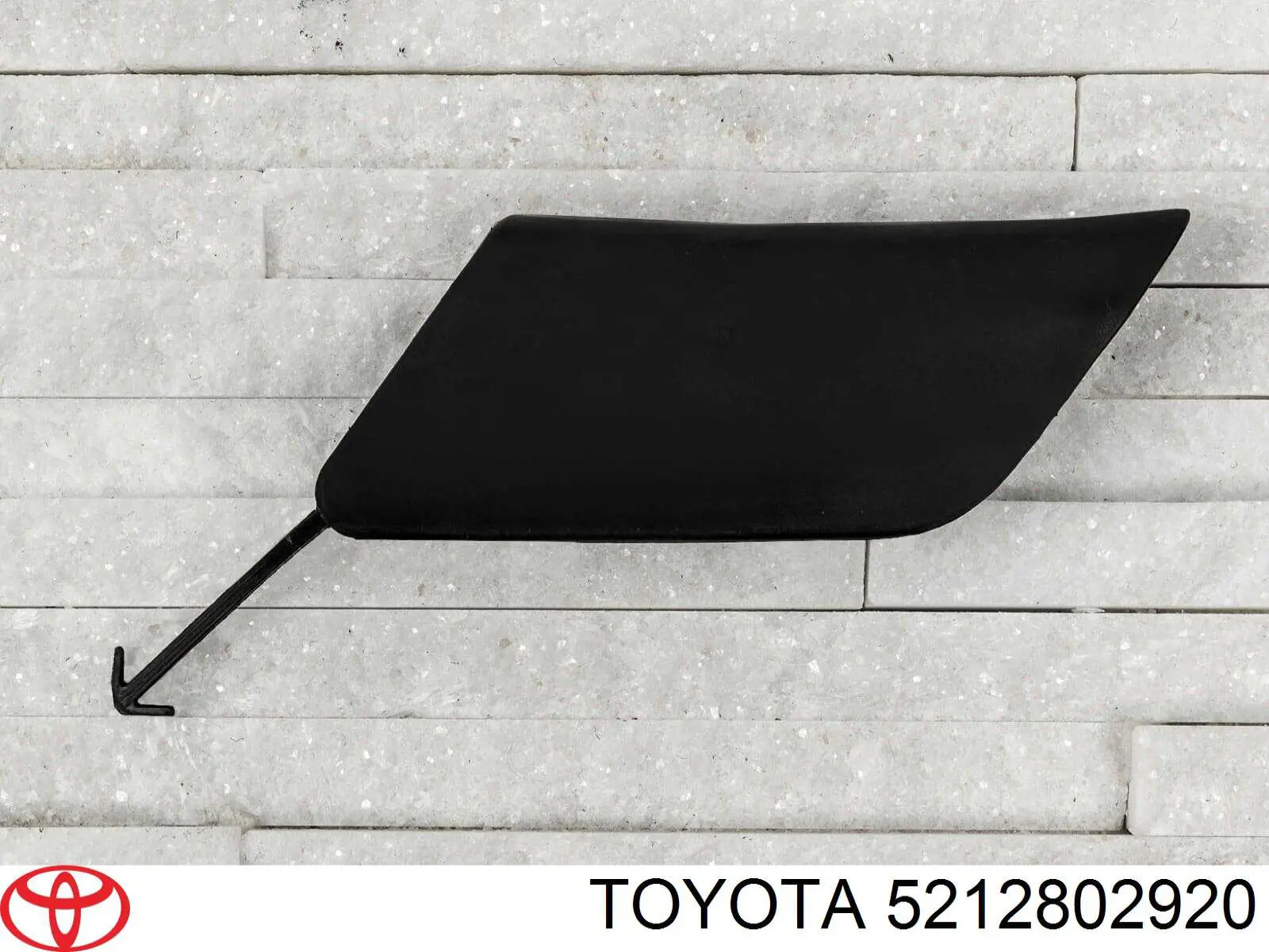 5212802920 Toyota Tampão dianteiro esquerdo do pára-choque do gancho de reboque