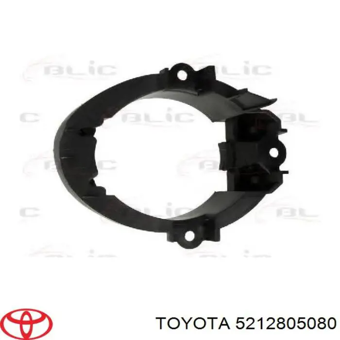 5212805080 Toyota Consola de fixação das luzes de nevoeiro esquerdas