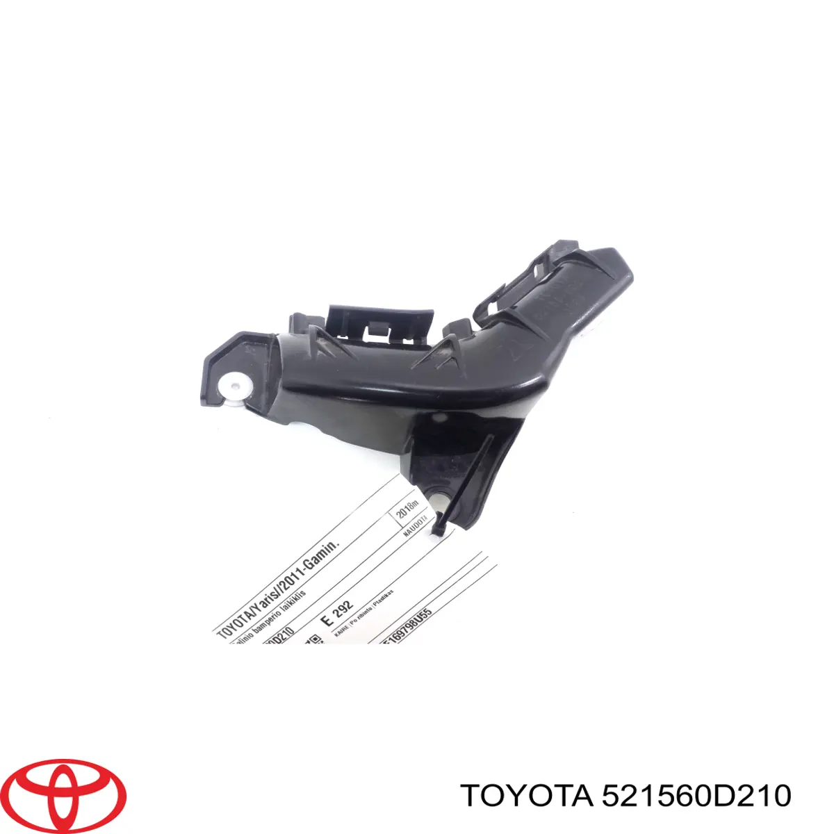 521560D210 Toyota Consola esquerda do pára-choque traseiro