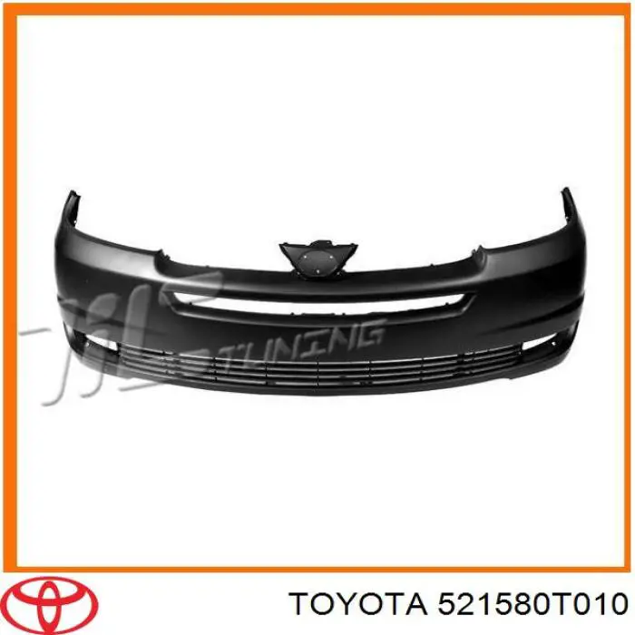 Consola esquerda do pára-choque traseiro externo Toyota 521580T010 preço, a partir de 34,24 USD