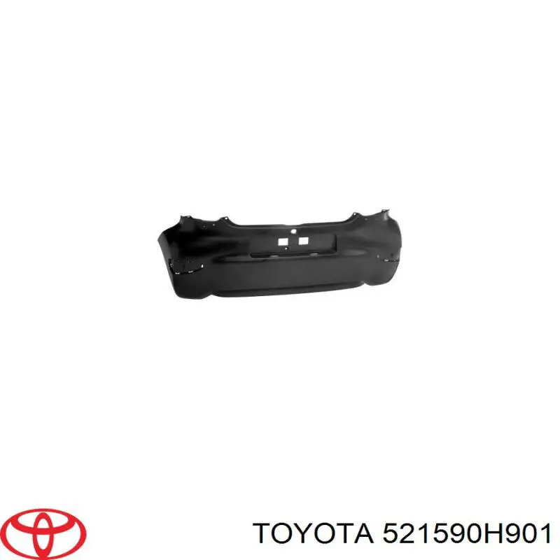 521590H901 Toyota Pára-choque traseiro