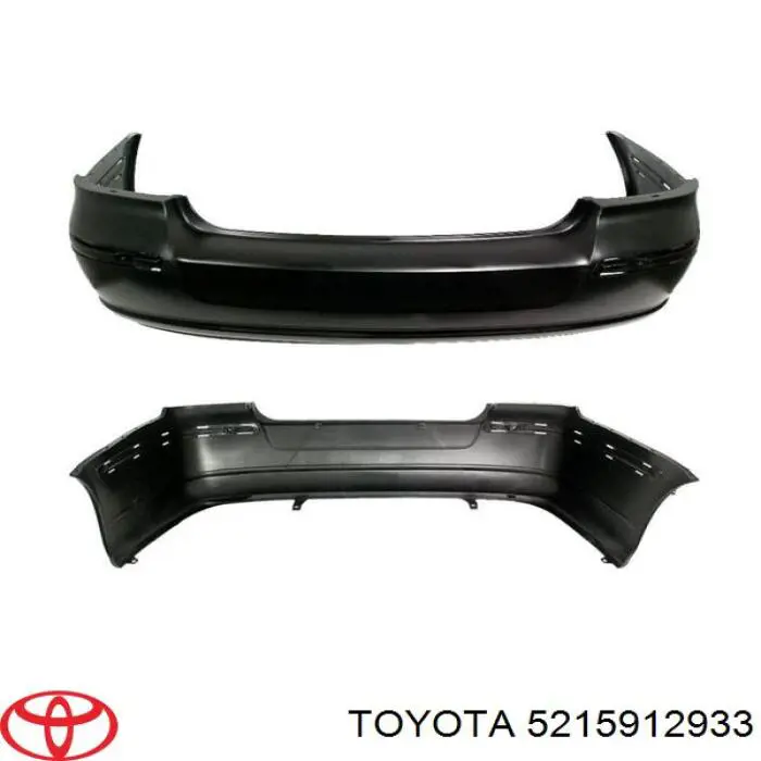 Pára-choque traseiro Toyota 5215912933 preço, a partir de 116,76 USD
