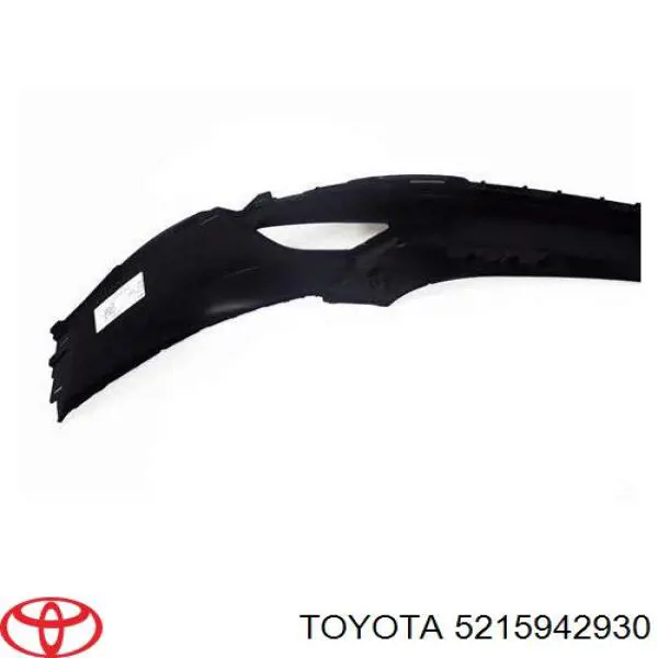 5215942930 Toyota Pára-choque traseiro, parte superior