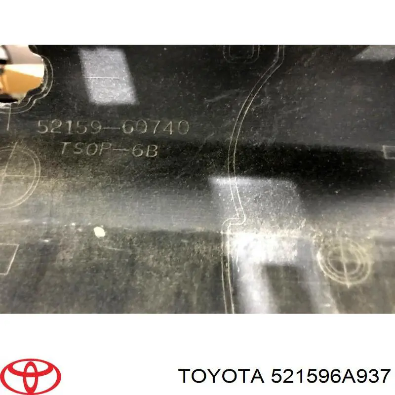 Pára-choque traseiro 521596A937 Toyota