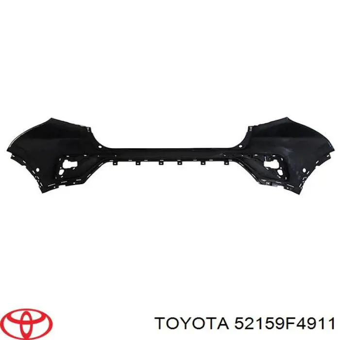 52159F4911 Toyota Pára-choque traseiro
