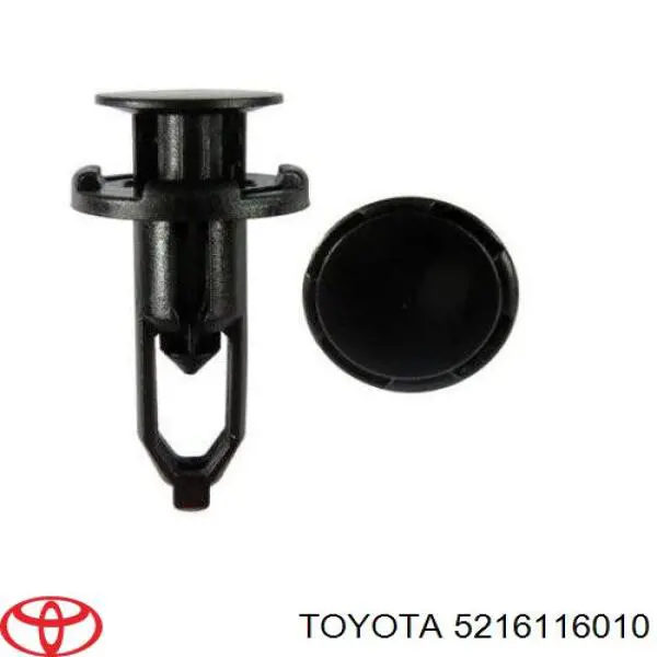 Compre 1608546180 Peugeot/Citroen Cápsula (prendedor) de fixação do pára-choque dianteiro