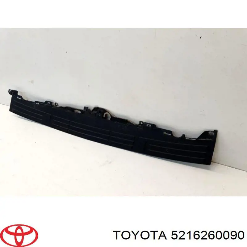 5216260090 Toyota Placa sobreposta do pára-choque traseiro
