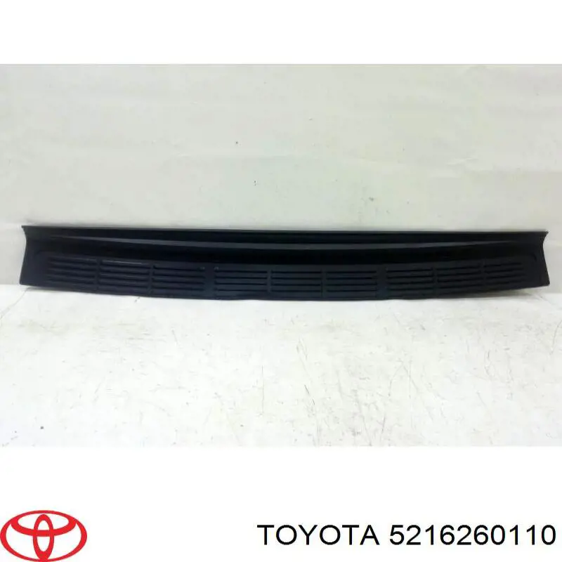 5216260110 Toyota Placa sobreposta do pára-choque traseiro superior de proteção (degrau-grampo dobrável)