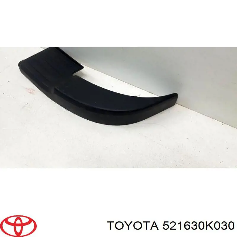 521630K030 Toyota Placa sobreposta do pára-choque traseiro direito