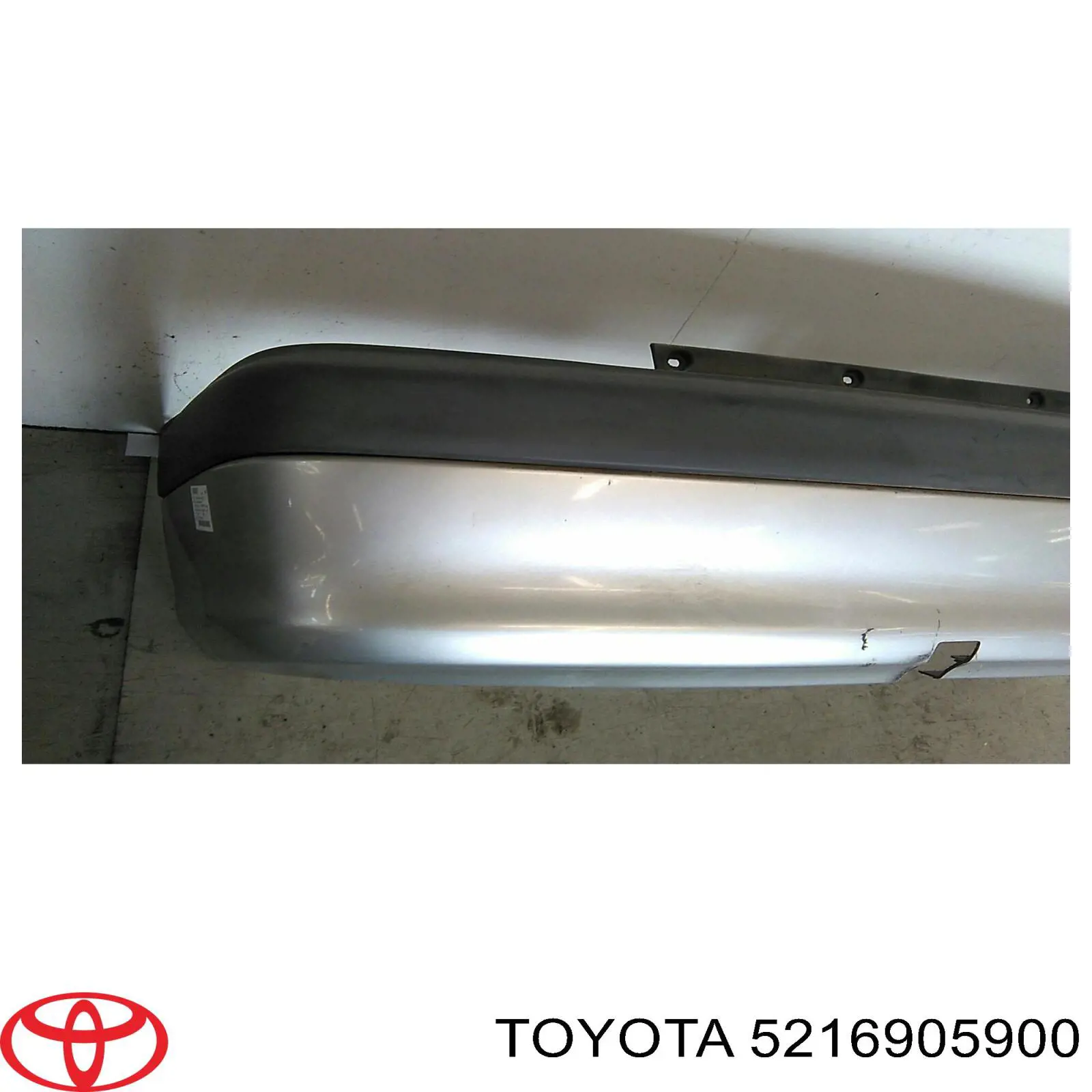 5216905900 Toyota Pára-choque traseiro, parte inferior